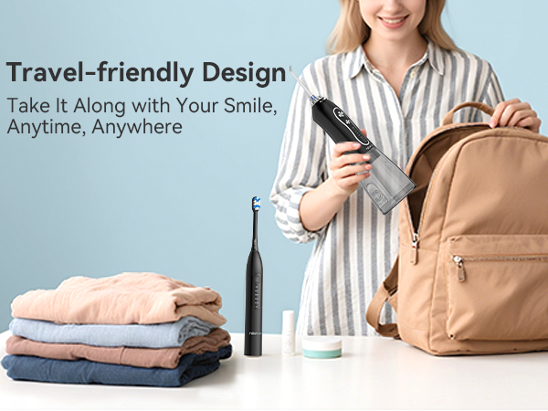 travel-friendly design flosser set