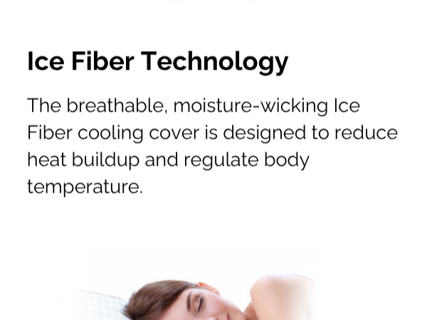 Pressure relief pillow, cooling bed pillow, hypoallergenic pillow, shoulder support pillow