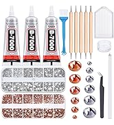 B7000 Craft Jewelry Glue with Rhinestones, 3 PCS 25 ML B-7000 Adhesive Glues Paste Multifunction ...
