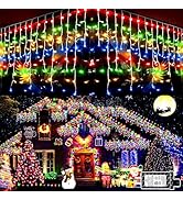 KNONEW 1600 LED Christmas Lights Outdoor Decoration Multicolor 164FT Timer 8Modes Hanging Fairy S...