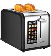 Mecity 2 Slice Touch Screen Toaster, 1.5