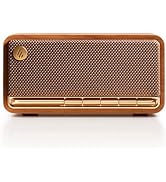Edifier Retro Wood Bluetooth Speaker,Wireless Portable Speakers with 20W Stereo Sound,Vintage Dec...