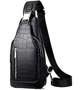 FSD.WG sling Backpack for Men Chest Bag Crossbody Shoulder Bags Travel Bag Purse for Men with Wat...
