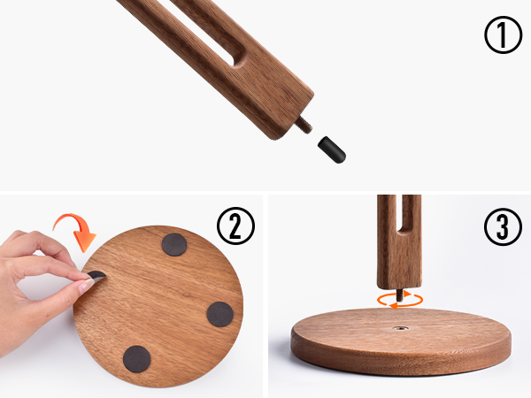 acacia wood paper towel holder