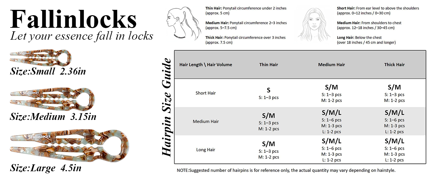 Prestige French Hair Pins for Women Lialys Hair Pins