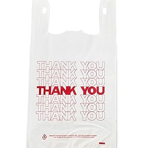 plastic bags thank you bags t-shirt bags plastic shoppping bahs