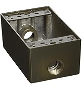 Morris 36014 1-Gang 3-Outlets Weatherproof Box