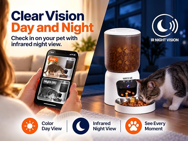 pet feeder with camera