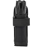 TACNEX Open Top Flashlight Holder Nylon Pouch Duty Belt MOLLE Torch Holster Tactical Light Carry ...