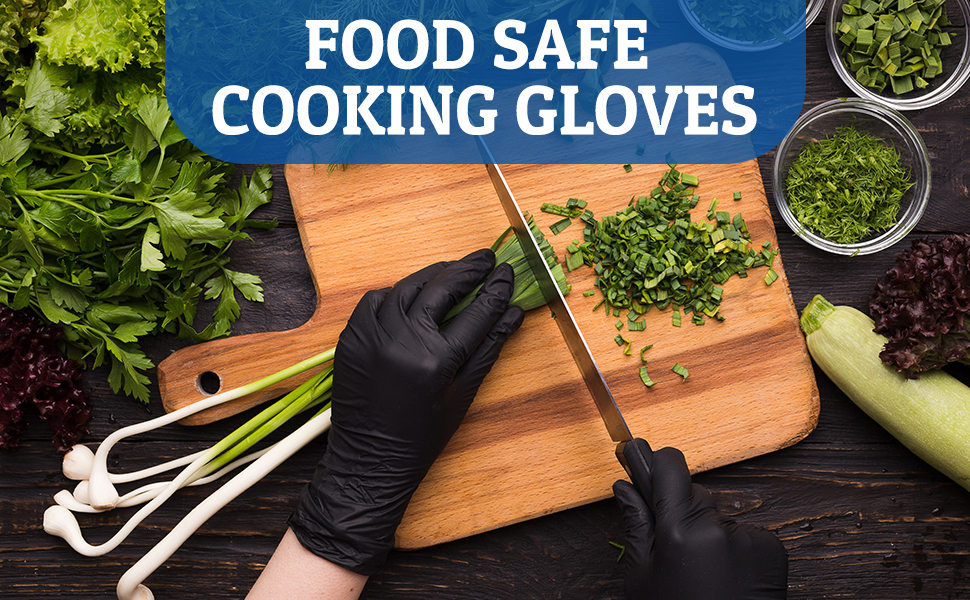 food safe gloves disposable, disposable food service gloves, rubber cooking gloves