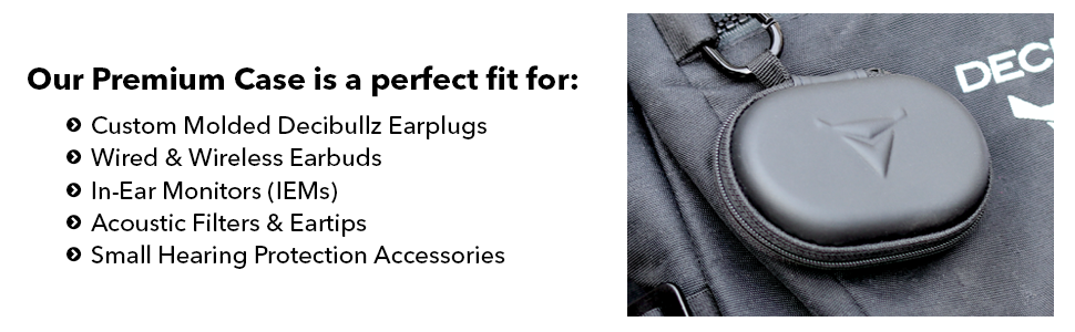 Decibullz Custom Molded Earplug Case