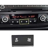 Jaronx for BMW A/C Climate Control Panel Fan Speed Button Replacement,fit for BMW 1 Series F20/F2...