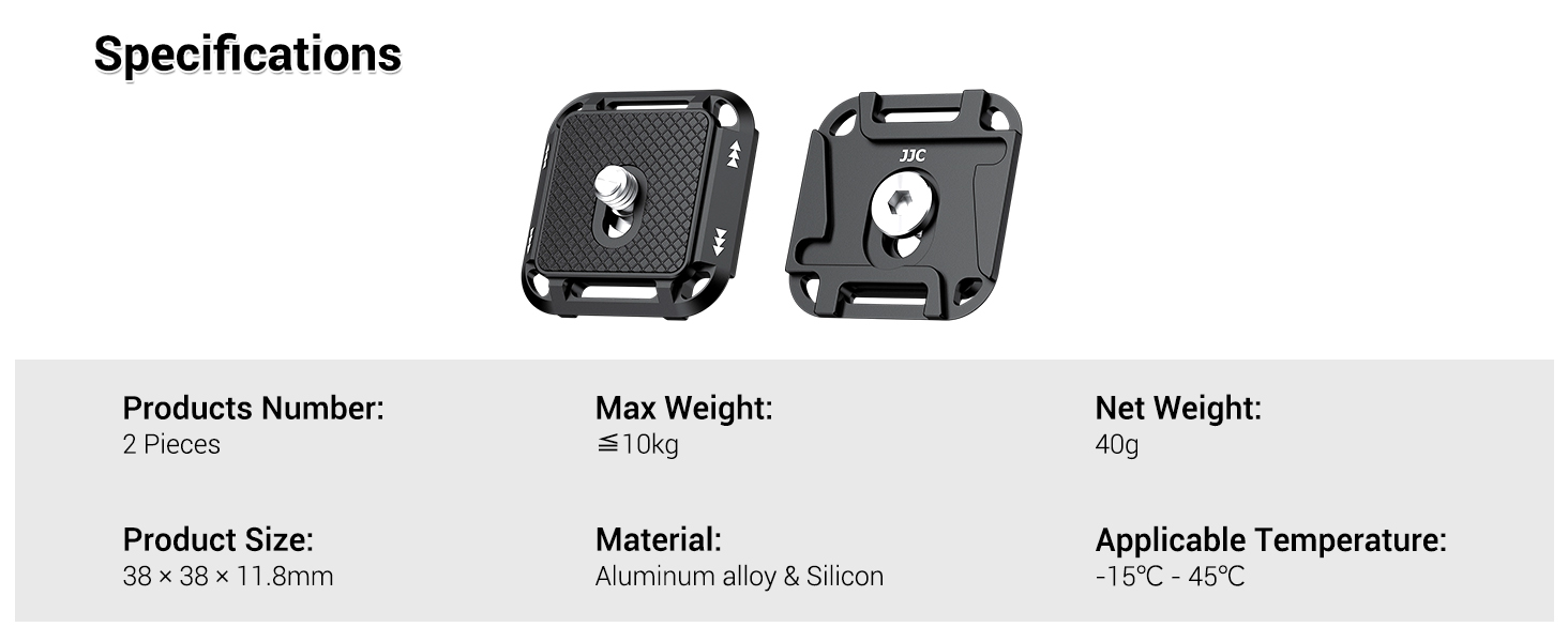 Camera Quick Release Plate