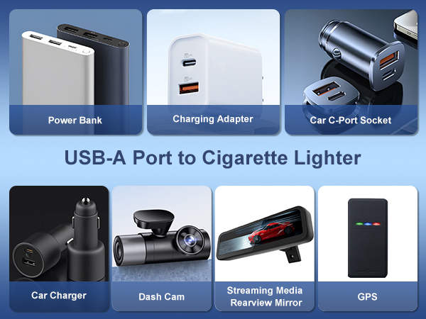 usb cigarette lighter adapter