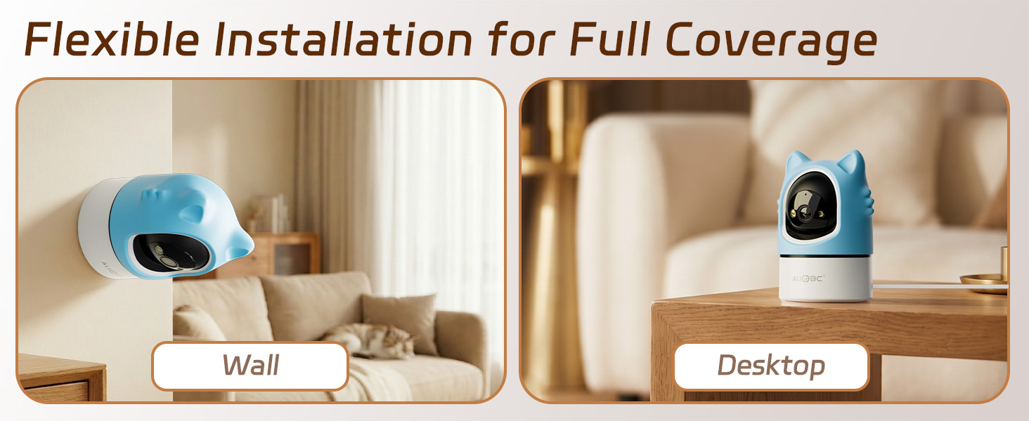 Flexible Installation for Full Coverage