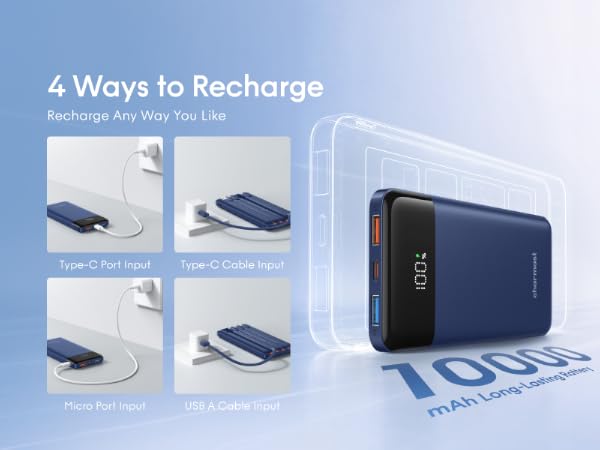 recharge in 4 different ways