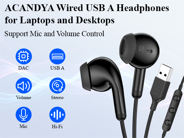 USB earbuds