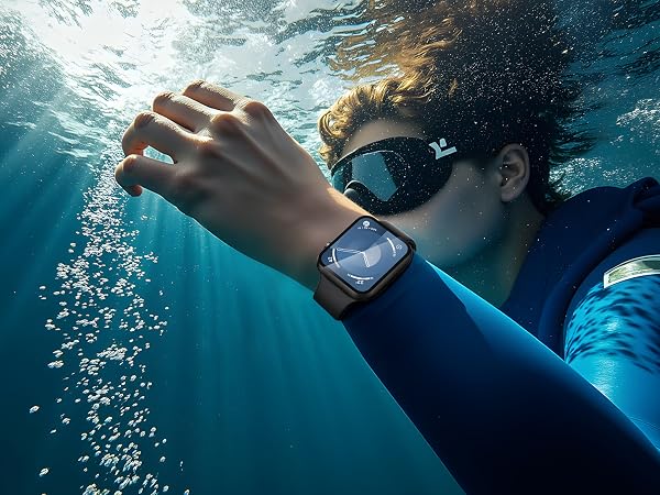 Waterproof Case for Apple Watch S9/S8/S7 -P6-2