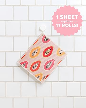 reusable paper towel swedish dishcloth dish cloth absorbent quick dry cleaning washcloth waste
