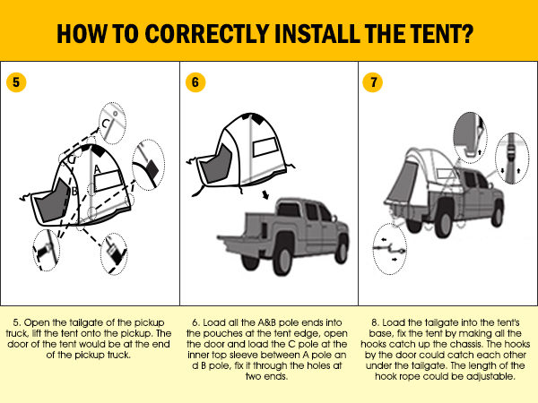Pickup Truck Tent
