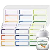 Name Labels for Kids Stuff Daycare, Waterproof Daycare Labels for School Supplies, 144 PCS Water ...
