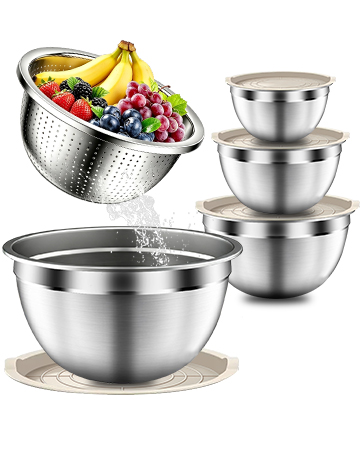 Mixing Bowls with Airtight Lids