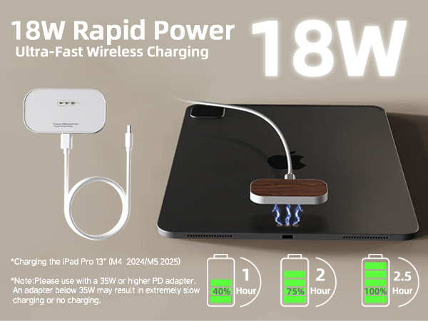 12.9 Magnetic Wireless Charger for iPad