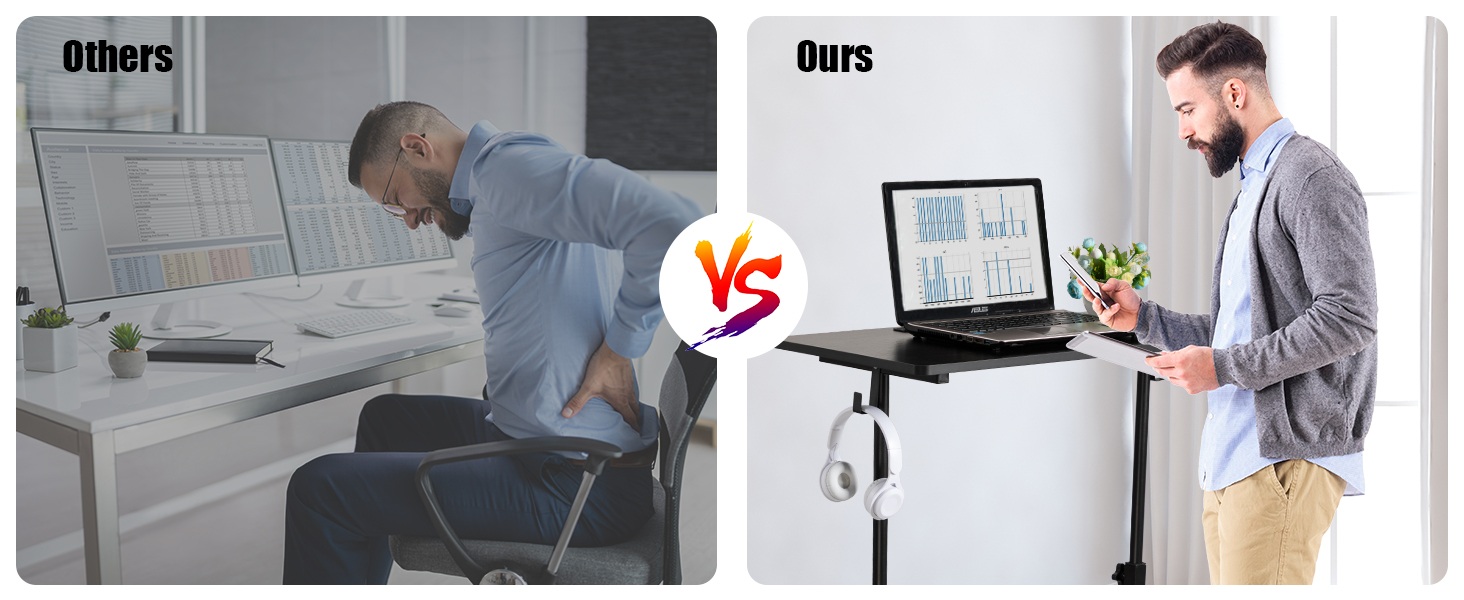 adjustable height desk