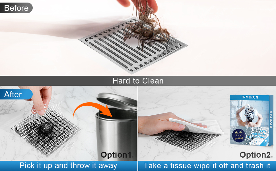 disposable drain hair catcher