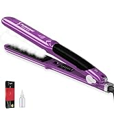 DORISILK Steam Hair Straightener for Hair ,Professional Ceramic Flat Iron ,2 in 1 Hair Straighten...