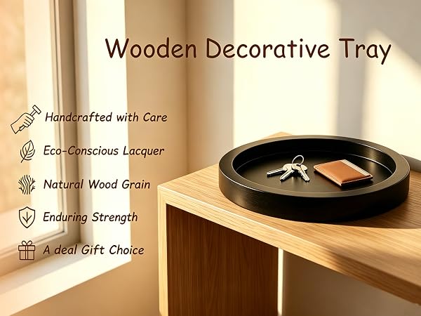 Wooden Decorative Tray