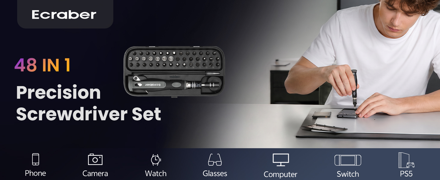 48 IN 1 PRECISION SCREWDRIVER SET