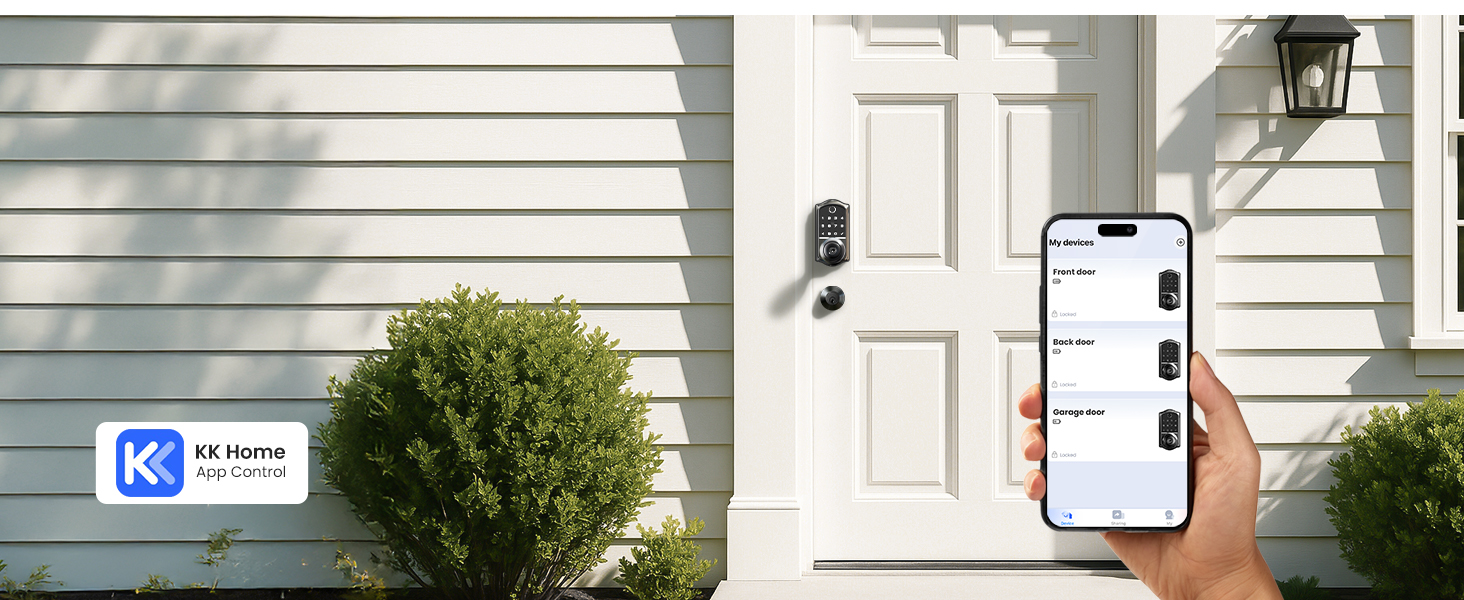 keyless entry door lock