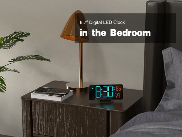 clock for bedroom