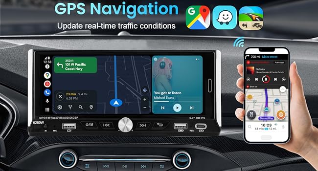 Single Din Car Radio