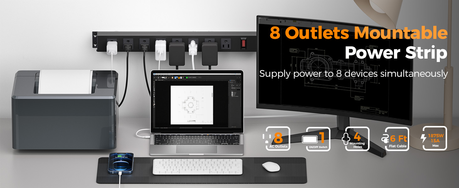 metal power strip