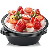 5 inch Mini Pie Pans, 5 Pack Small Round Cake Pan, Reusable Nonstick Carbon Steel Pie Tins for Ov...