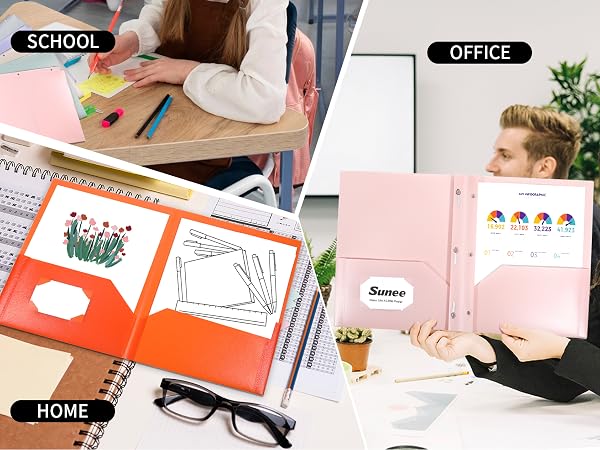 plastic folders