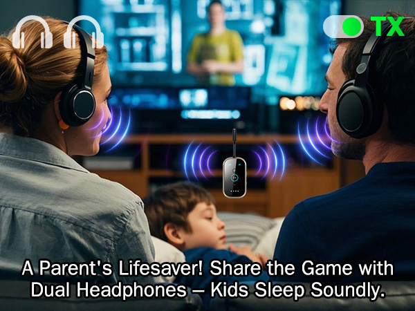 wireless audio transmitter and receiver