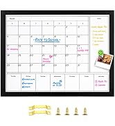 Aitakatta 3-in-1 Dry Erase Calendar for Wall, Magnetic Monthly & Weekly Calendar Whiteboard, Dry ...