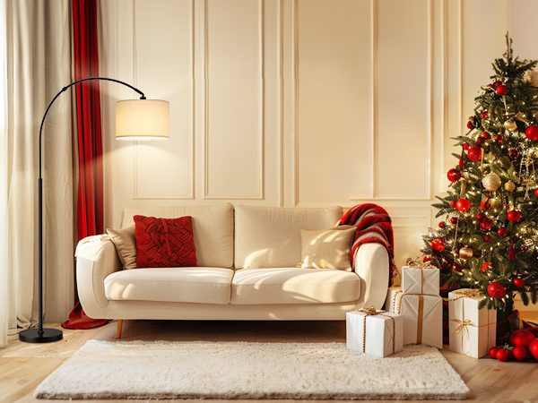 floor lamp for Christmas Day