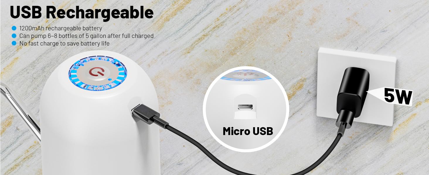 Electric Drinking Water Jug Pump