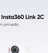 Insta360 Link 2C - 4K Webcam for PC/Mac, 1/2