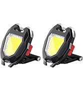 MAKDAK COB Keychain Work Light Keychain Flashlight Emergency Light with 7 Mode,Build in Lighter,M...