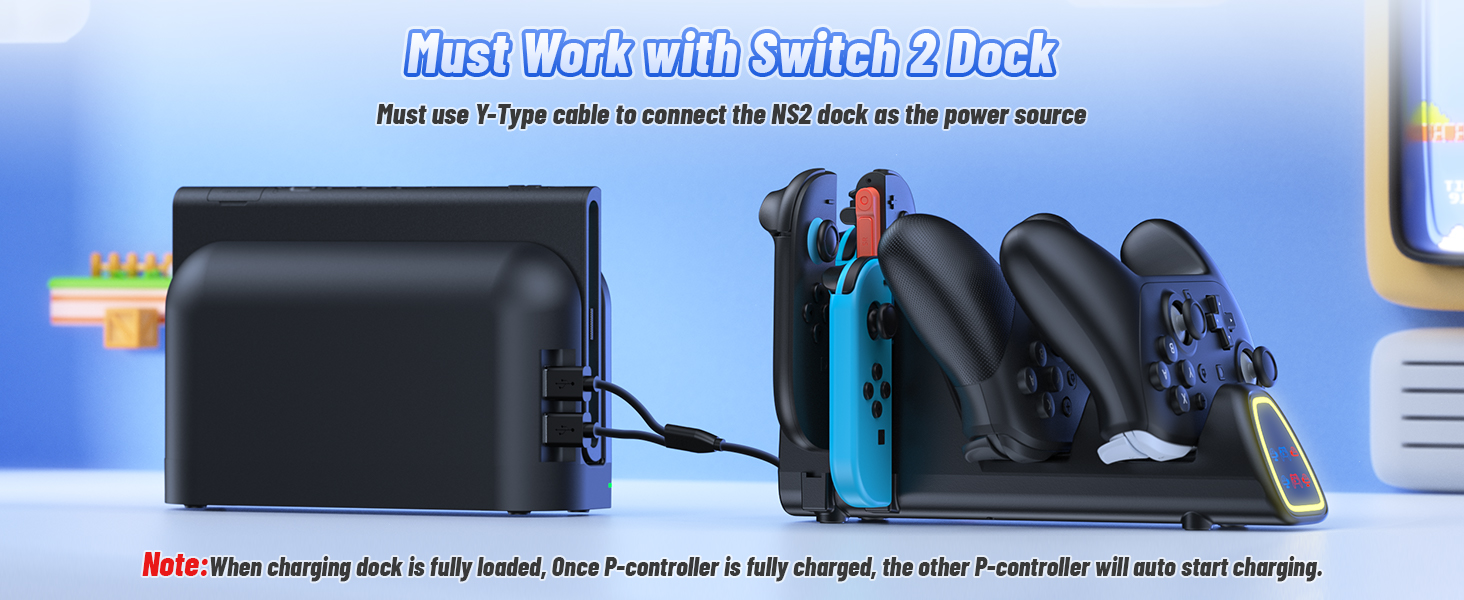 switch 2 pro controller charger