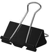 2 Inch Extra Large Binder Clips 48 Pack, Jumbo Paper Clips, Big Paper Clamps, Binder Clips Large ...
