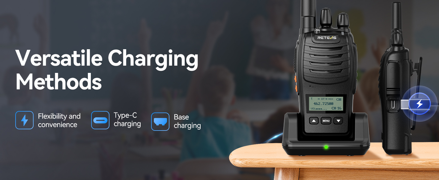 Versatile Charging Methods