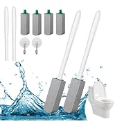 Pumice Stone Toilet Bowl Cleaner, Pumice Stone with 11.8 Inch Long Handle for Toilet,Bathtubs, Gr...