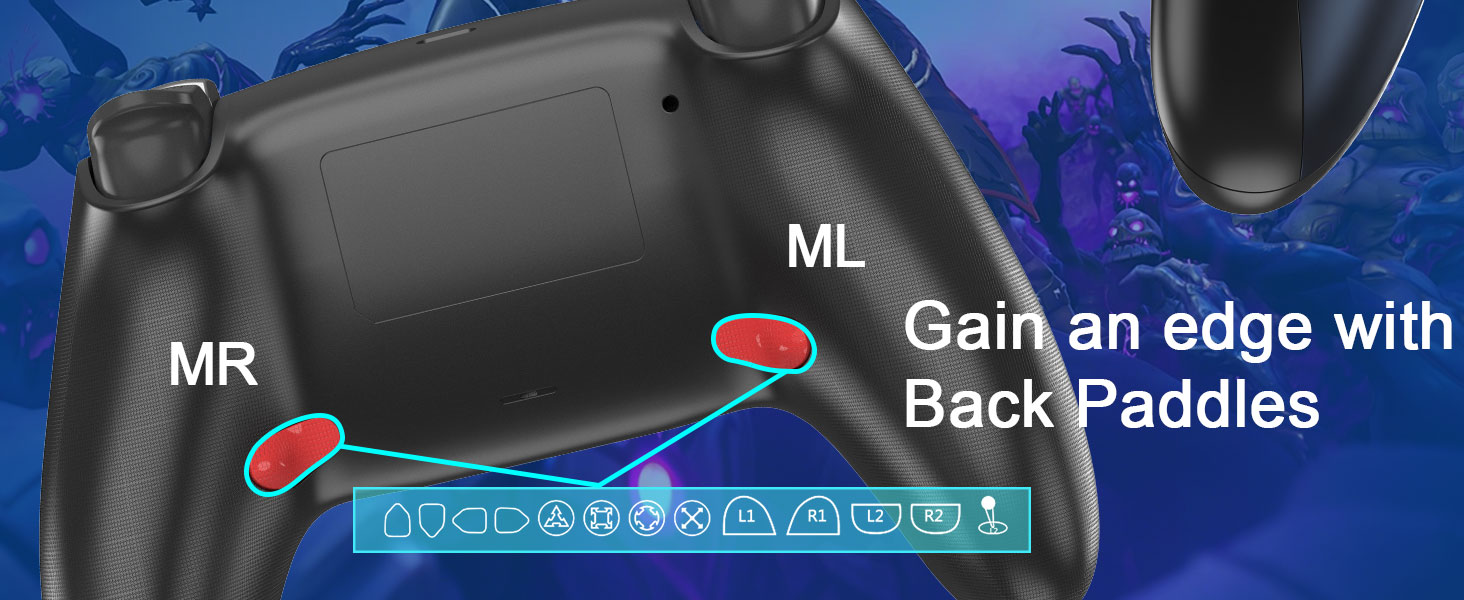 Gain an edge with Back Paddles