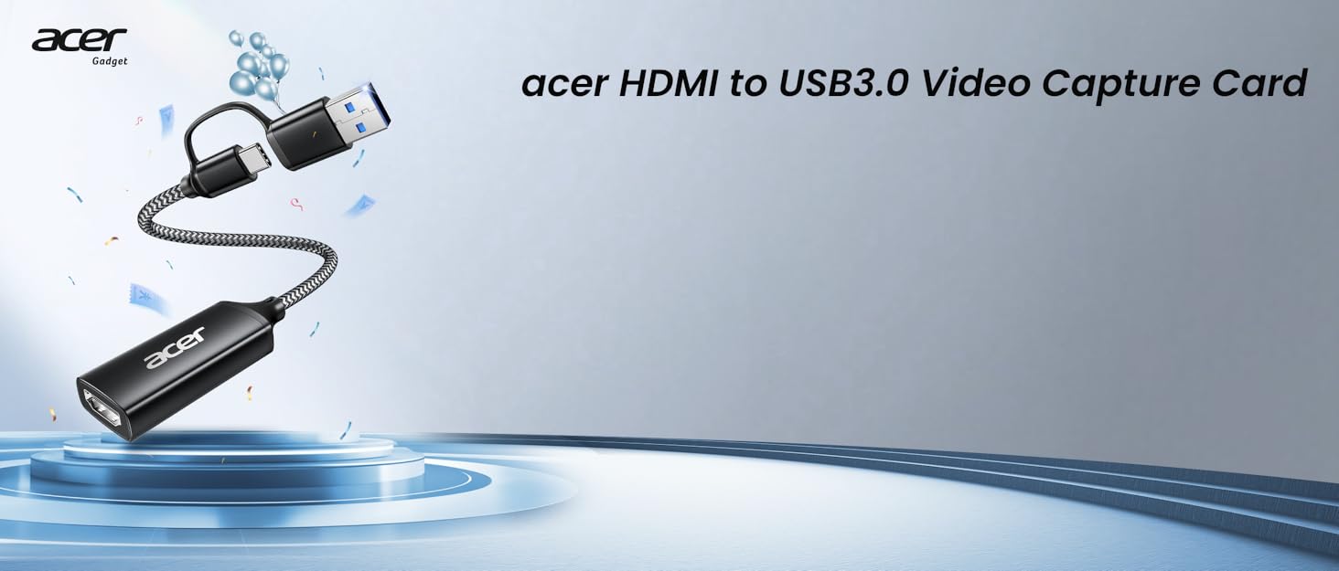 acer HDMI to USB 3.0 Capture Card